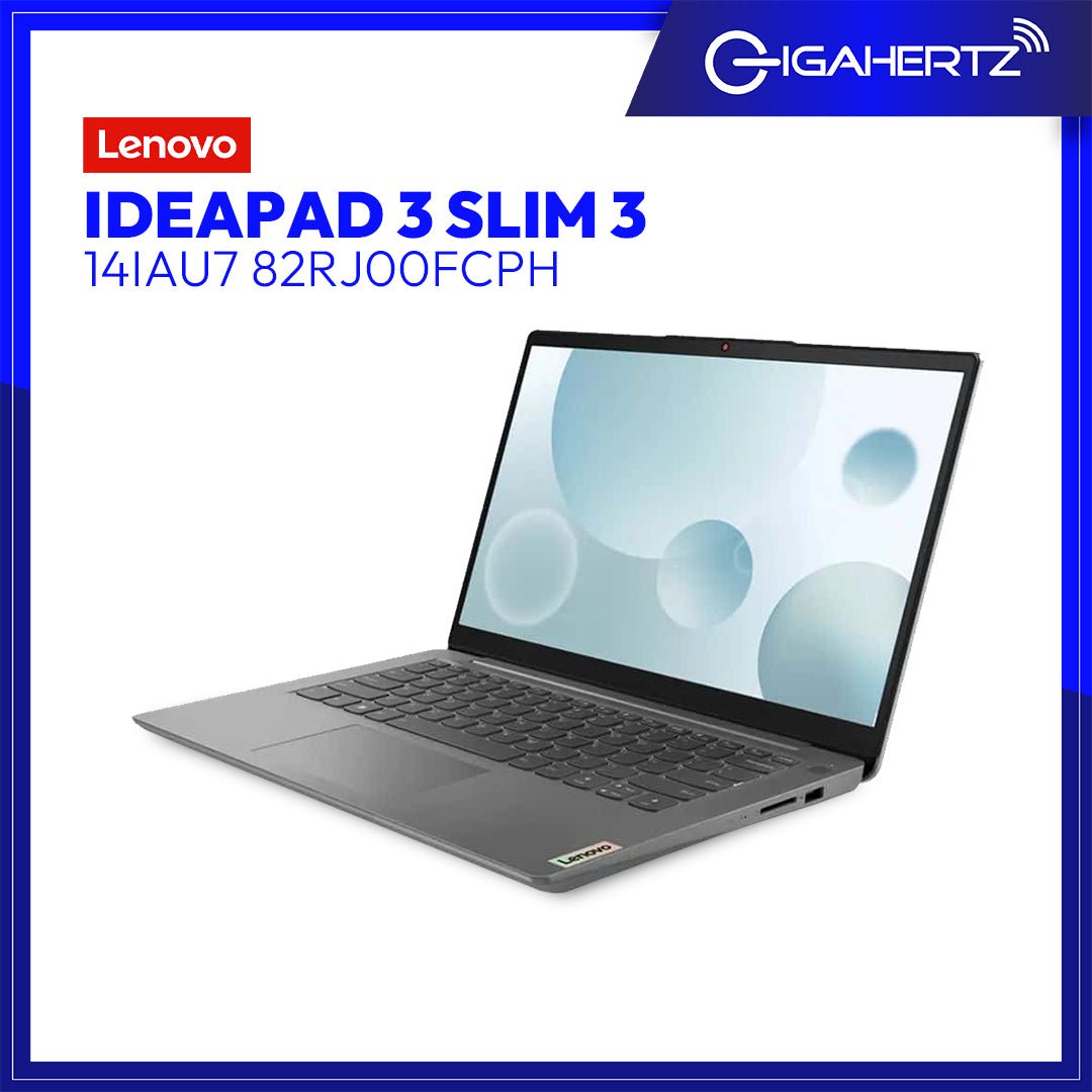 Lenovo IdeaPad 3 14IAU7 Slim 3 | 14" FHD | i3 - 1215U | UHD Graphics | 8GB RAM | 512GB SSD | WIN 11 | Gigahertz