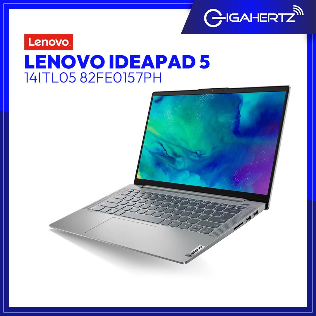 Lenovo IdeaPad 5 14ITL05 82FE0157PH | 14" FHD | i5 - 1135G7 | Iris Xe Graphics | 8GB RAM | 512GB SSD | WIN 11 | Gigahertz