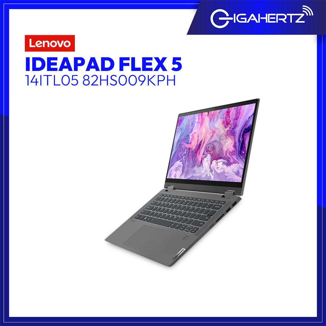 Lenovo IdeaPad Flex 5 14ITL05 82HS009KPH | Intel i3 | Integrated Intel® UHD | 8GB RAM | 512 SSD | WIN 10 | - CLEARANCE | GigaHertz