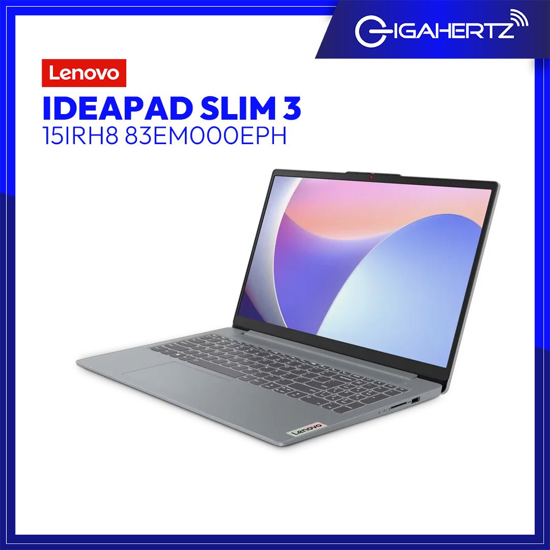 Lenovo IdeaPad Slim 3 15IRH8 83EM000EPH | 15.6" FHD | i5 - 13420H | UHD Graphics | 16GB RAM | 512GB SSD | WIN 11 | Gigahertz