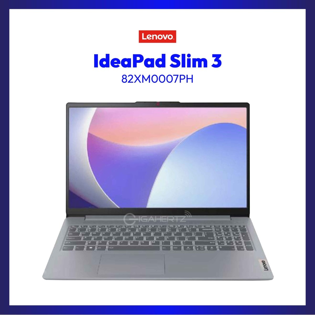 Lenovo IdeaPad Slim 3 82XM0007PH | 15.6" FHD | Ryzen 7 7730U | AMD Radeon Graphics | 16GB RAM | 512GB SSD | WIN 11 | GigaHertz