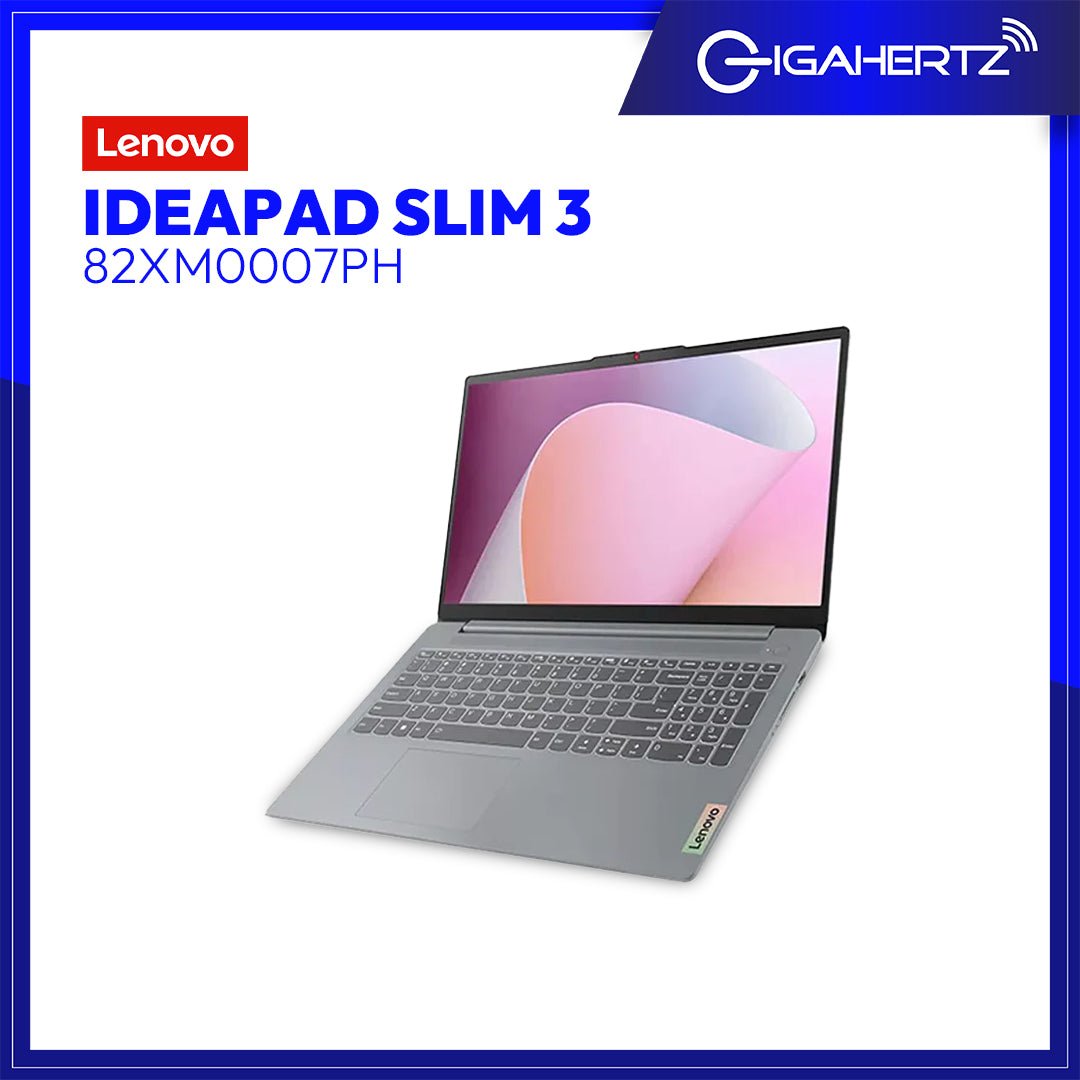 Lenovo IdeaPad Slim 3 82XM0007PH | 15.6" FHD | Ryzen 7 7730U | AMD Radeon Graphics | 16GB RAM | 512GB SSD | WIN 11 | Gigahertz