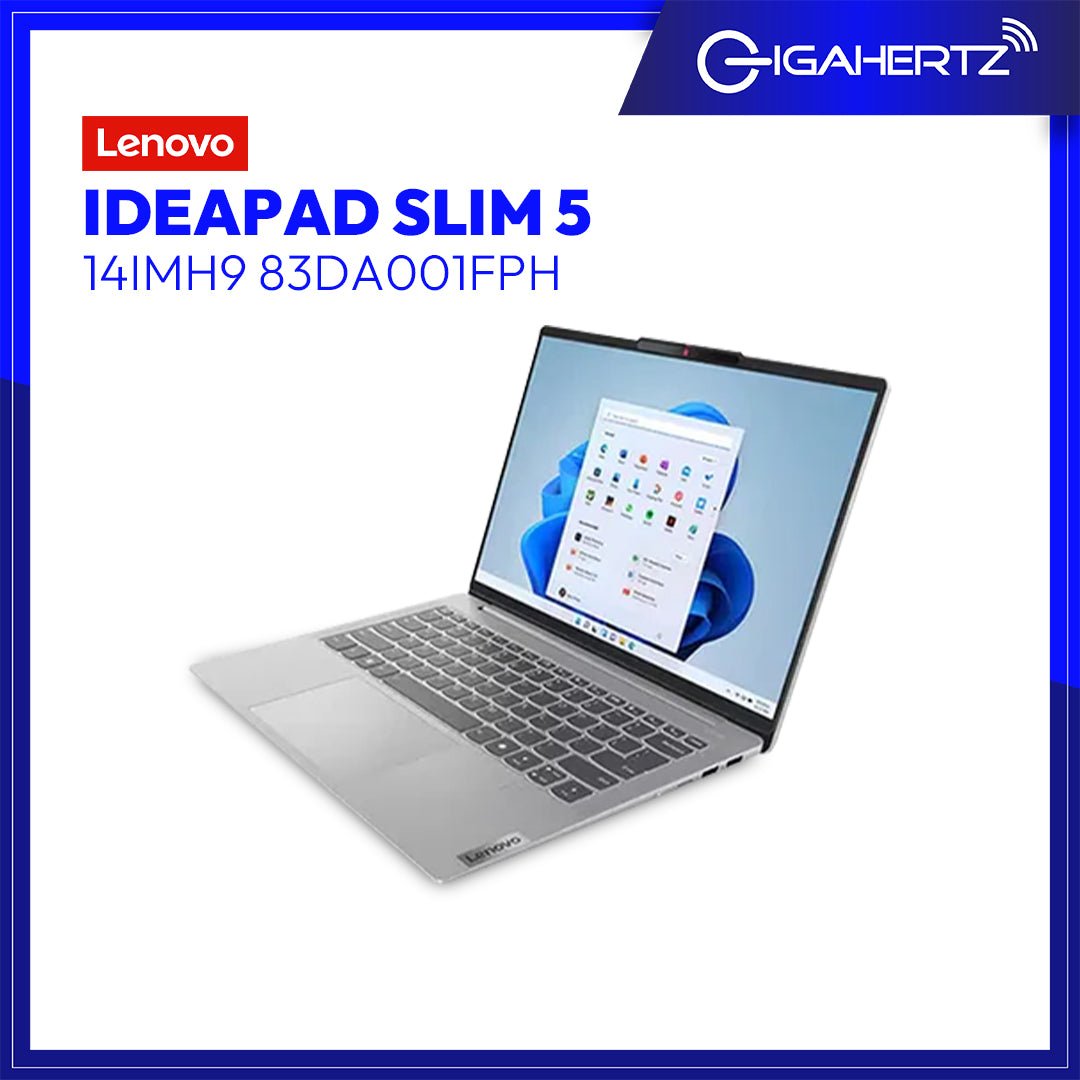 Lenovo IdeaPad Slim 5 14IMH9 83DA001FPH | 14" WUXGA | Ultra 7 155H | Integrated Arc Graphics | 16GB RAM | 512GB SSD | WIN 11 | Gigahertz