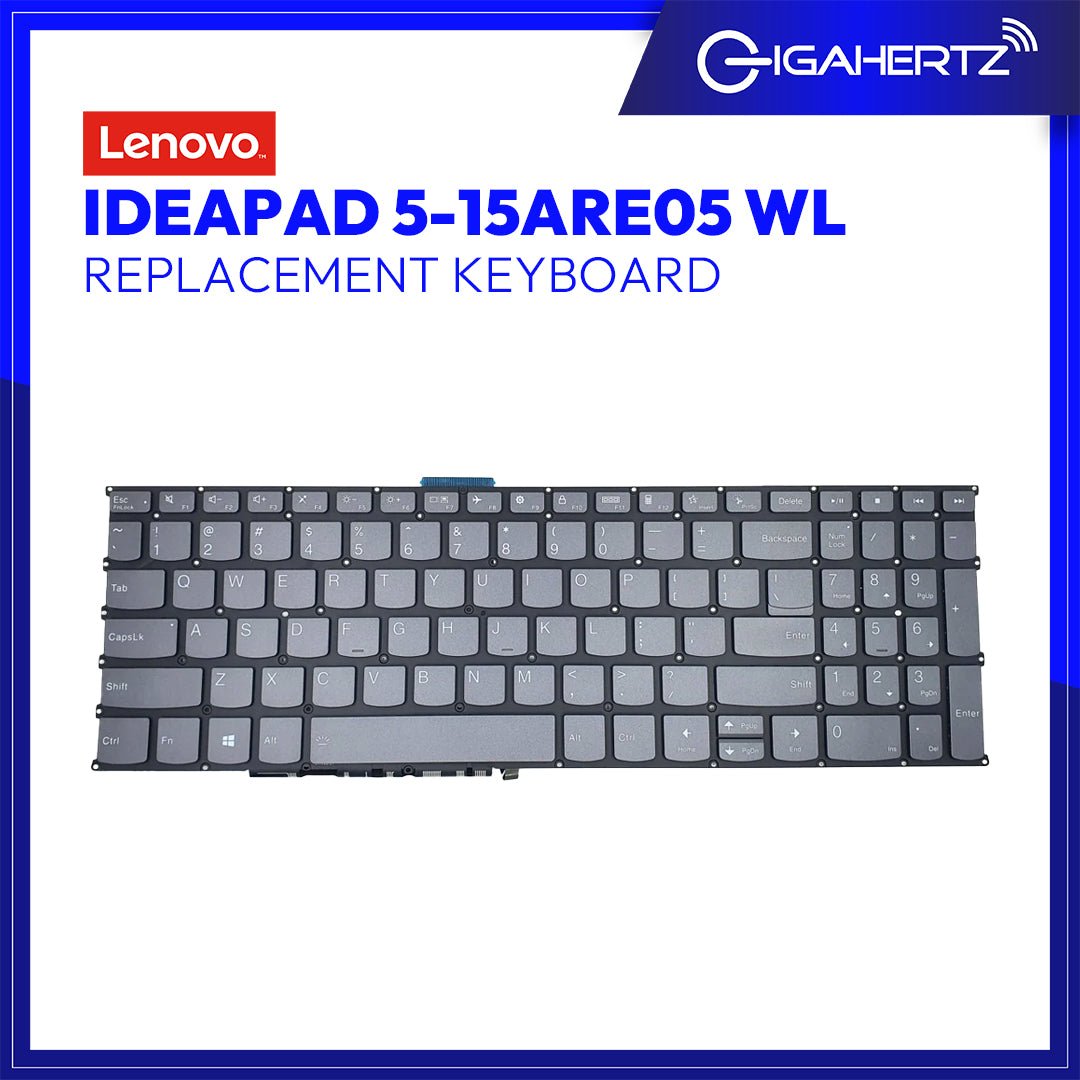Lenovo Keyboard Module IdeaPad 5 - 15ARE05 WL for Replacement - IdeaPad 5 - 15ARE05 | Gigahertz