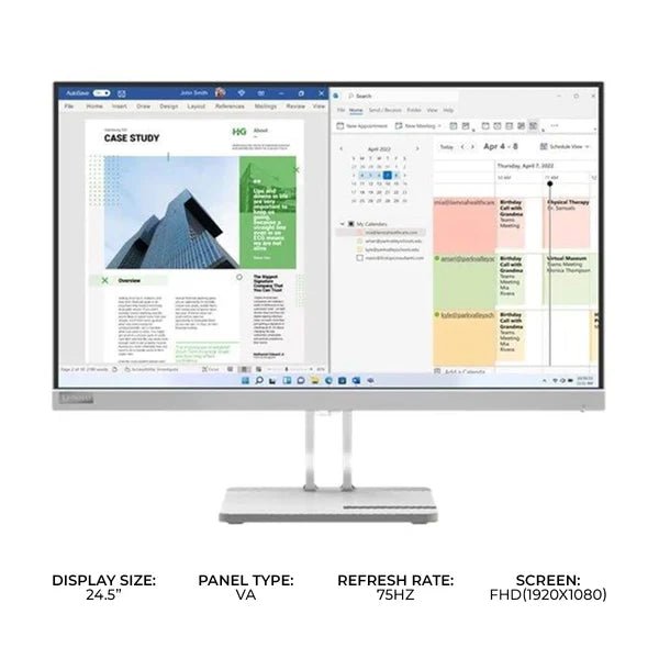 Lenovo L25e - 40 24.5" Monitor | Gigahertz