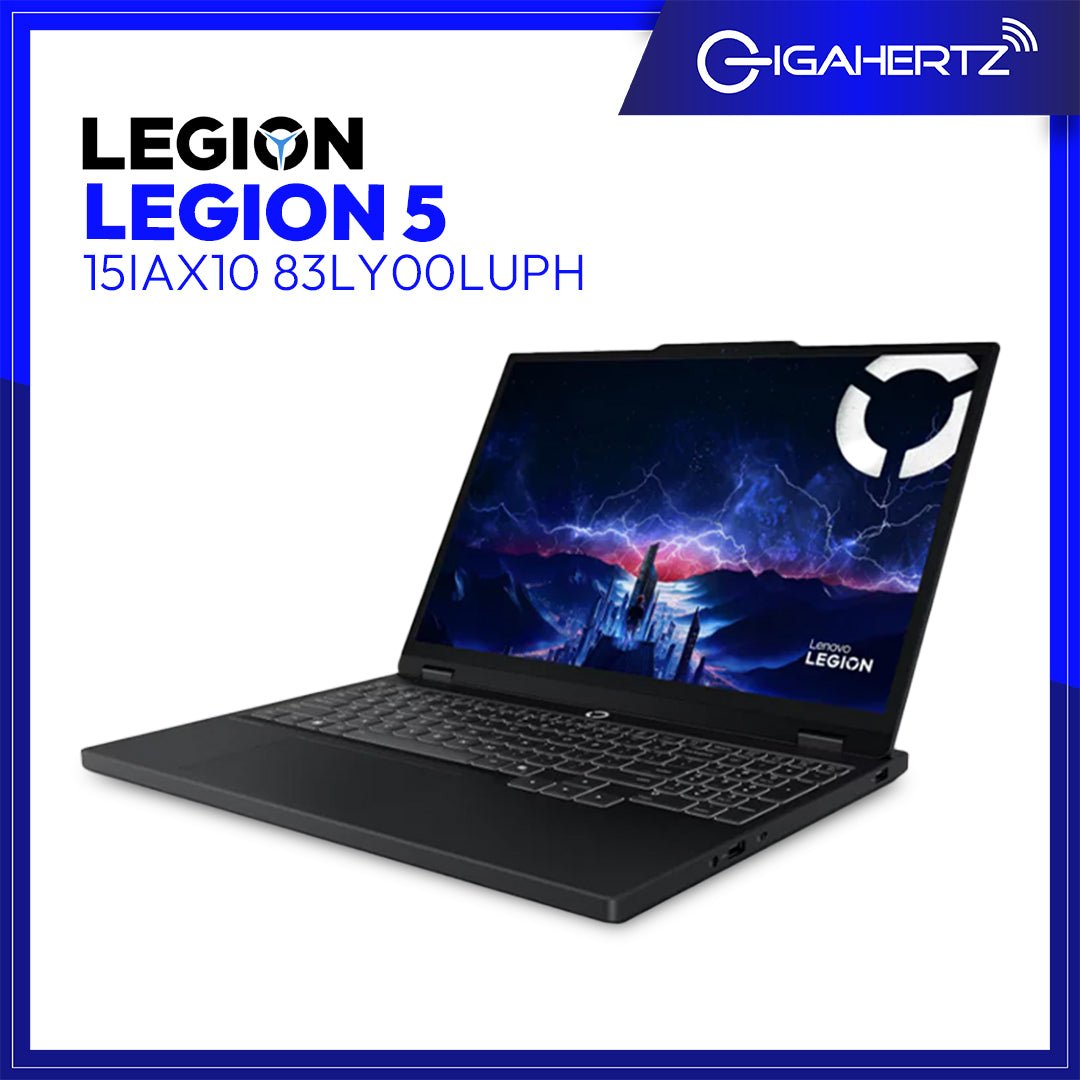 LENOVO LEGION 5 15IAX10 83LY00LUPH 15.1â WQXGA | Intel Core i7-14700HX | 16GB RAM | 512GB SSD | GeForce RTX 5050| Win11 | GigaHertz
