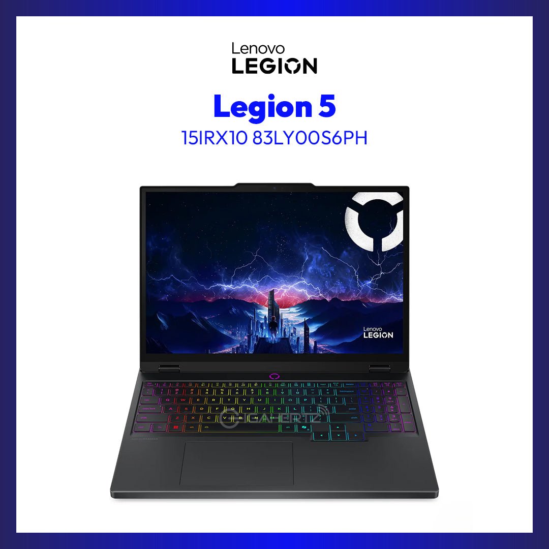 LENOVO LEGION 5 15IRX10 83LY00S6PH | Intel Core⢠i7-13650HX | 16GB RAM | 512GB SSD | NVIDIA GeForce RTX⢠5050 8GB GDDR7 | Win 11 | GigaHertz
