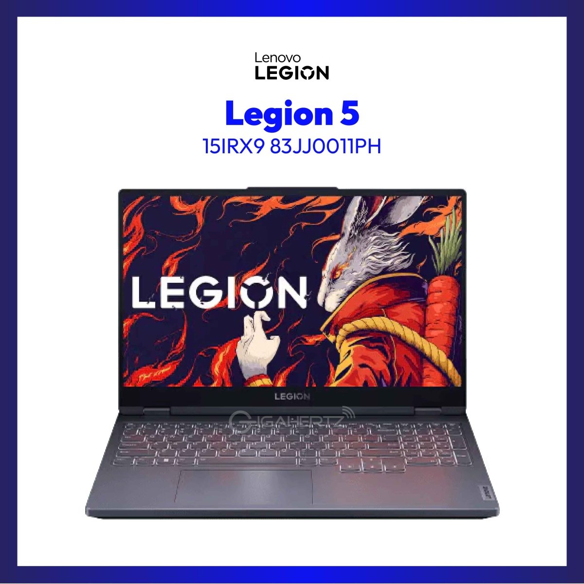 Lenovo Legion 5 15IRX9 83JJ0011PH | 15.6" IPS | i7-13650HX | RTX™ 4060 | 24GB RAM | 1TB SSD | WIN 11 | GigaHertz