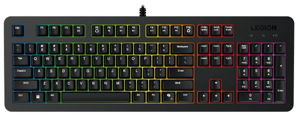 Lenovo Legion K310 RGB Gaming Keyboard (BLACK) | GigaHertz