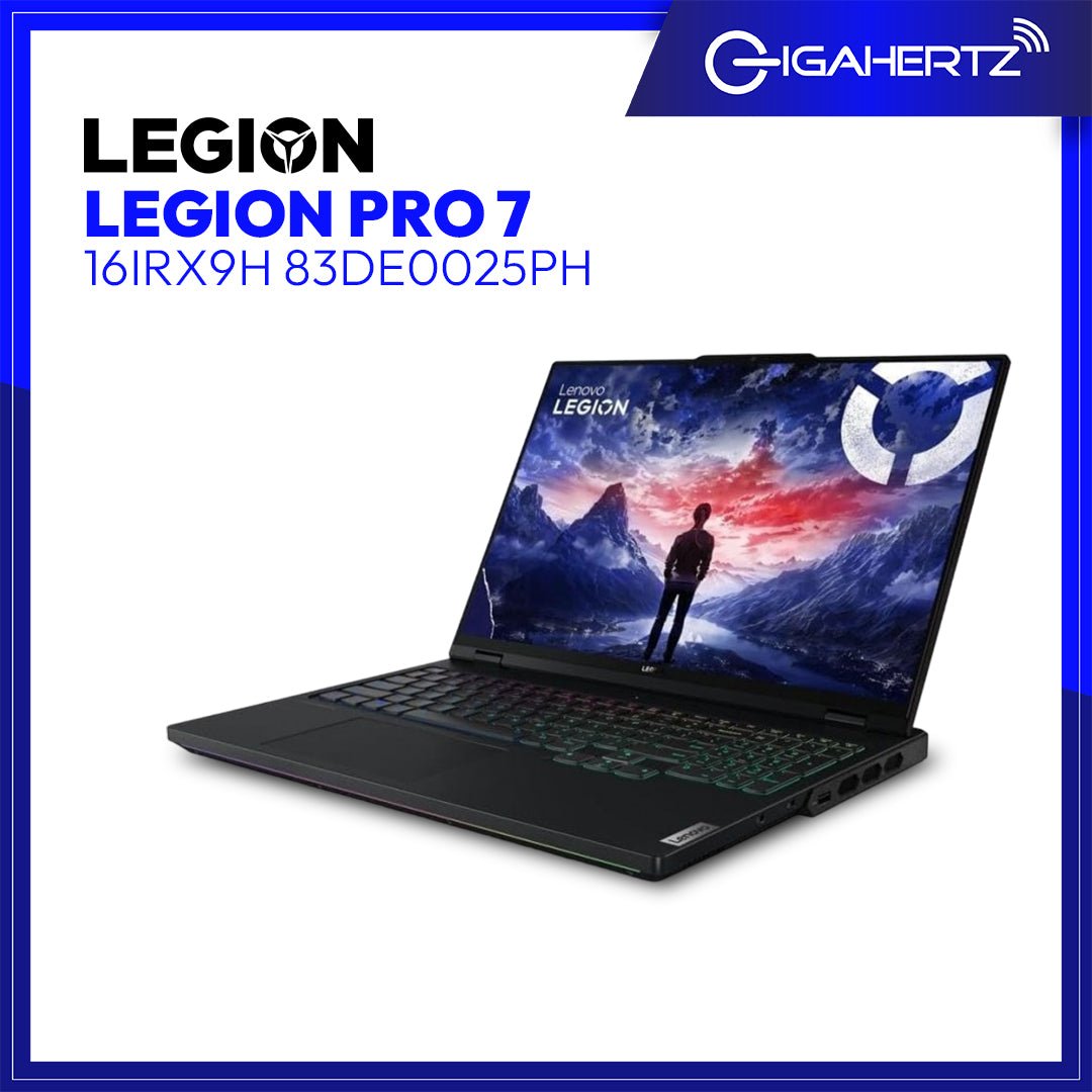 Lenovo Legion Pro 7 16IRX9H 83DE0025PH | 16” WQXGA | i9 - 14900HX | GeForce RTX 4080 | 32GB RAM | 1TB SSD | WIN 11 | Gigahertz