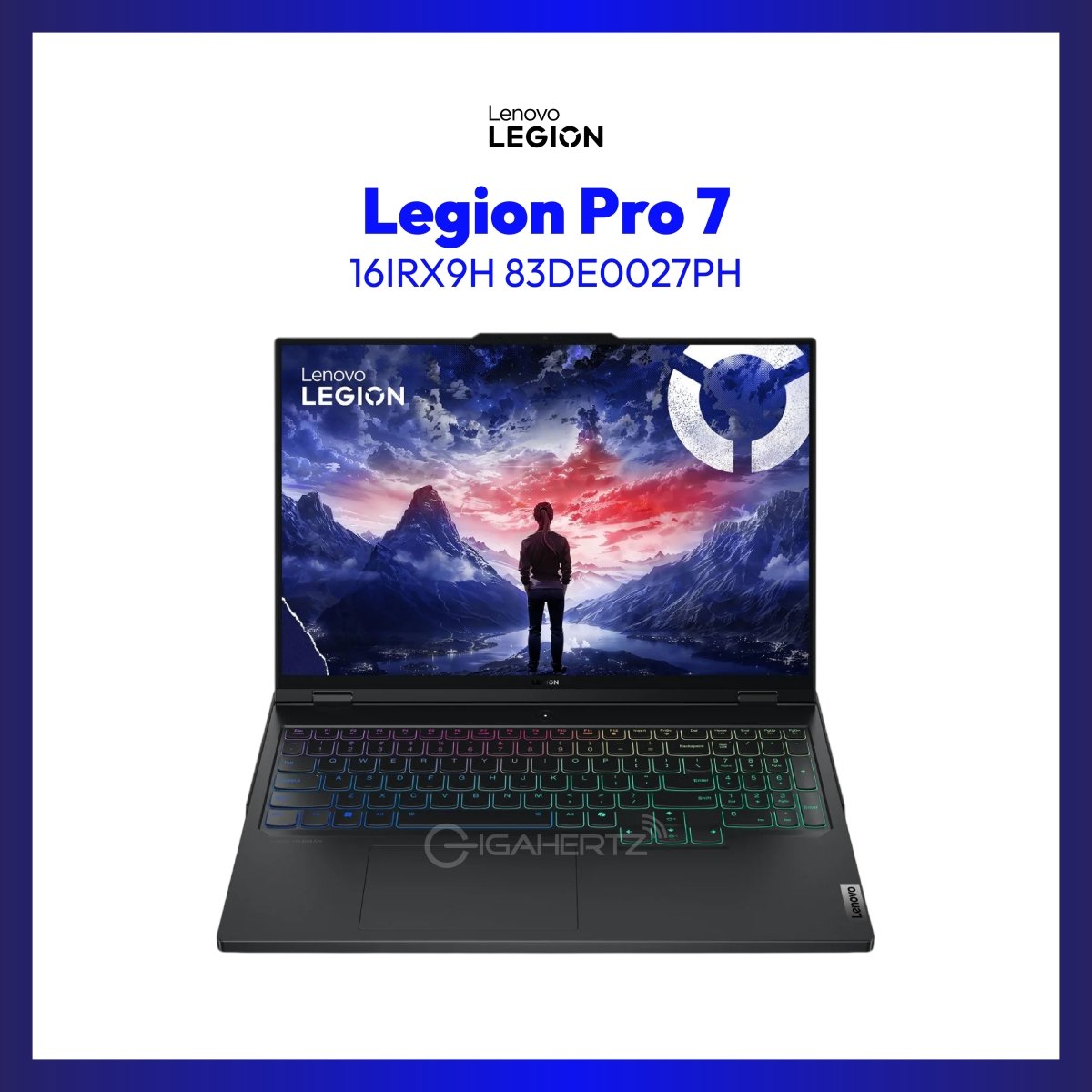 Lenovo Legion Pro 7 16IRX9H 83DE0027PH | 16" WQXGA | i9-14900HX | GeForce RTX 4090 | 32GB RAM | 2TB SSD | WIN 11 | GigaHertz