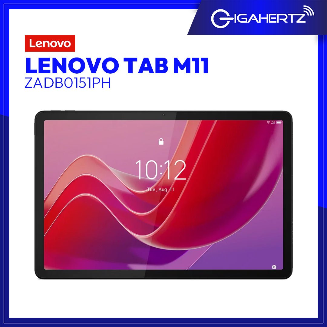 Lenovo Tab M11 ZADB0151PH with Pen | 11inch WUXGA IPS| MediaTek Helio G88 | 8GB RAM | 128GB SSD | ARM Mali-G52 MC2 | Android 13 | GigaHertz