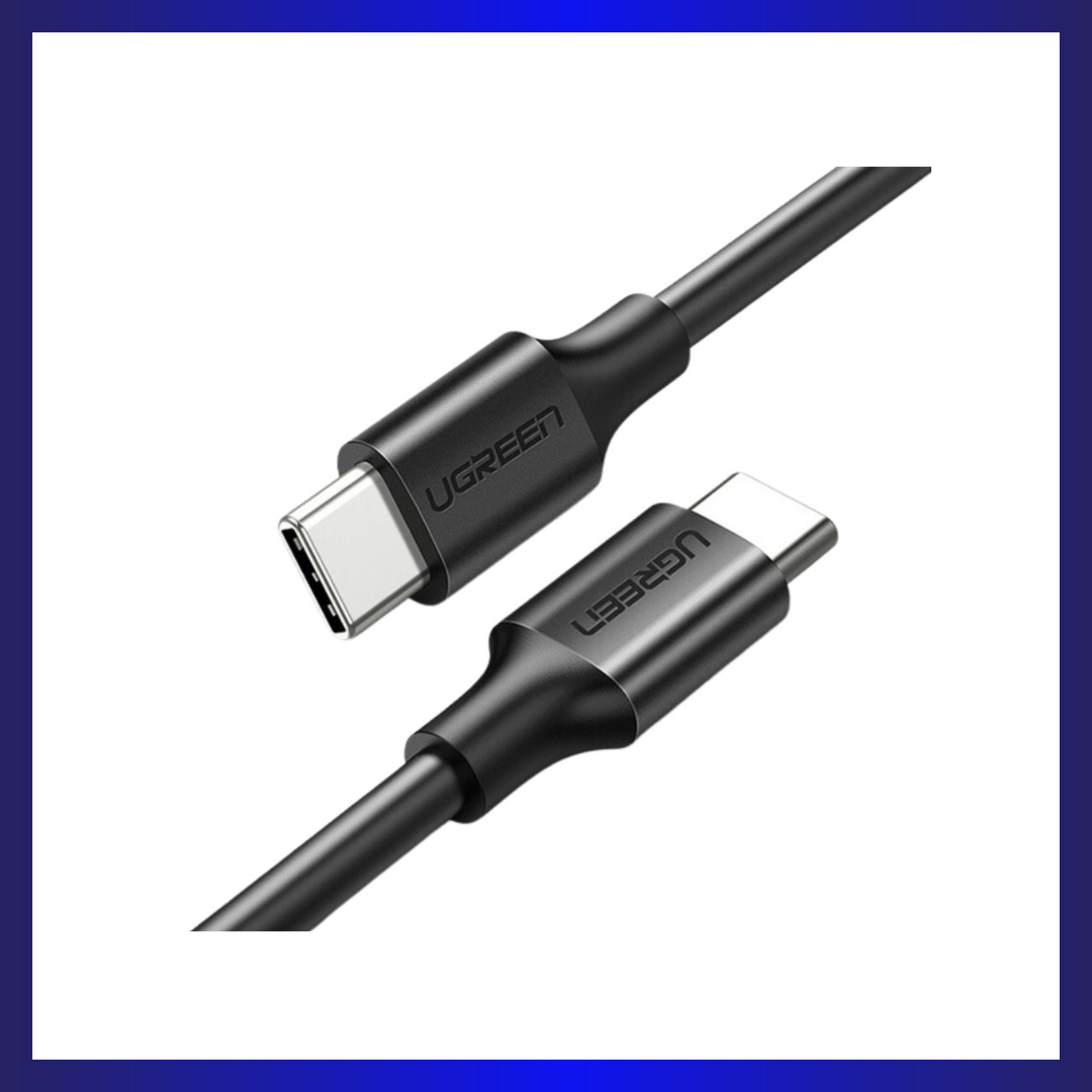 UGREEN USB 2.0 Type C to Type C Cable 1m BLACK