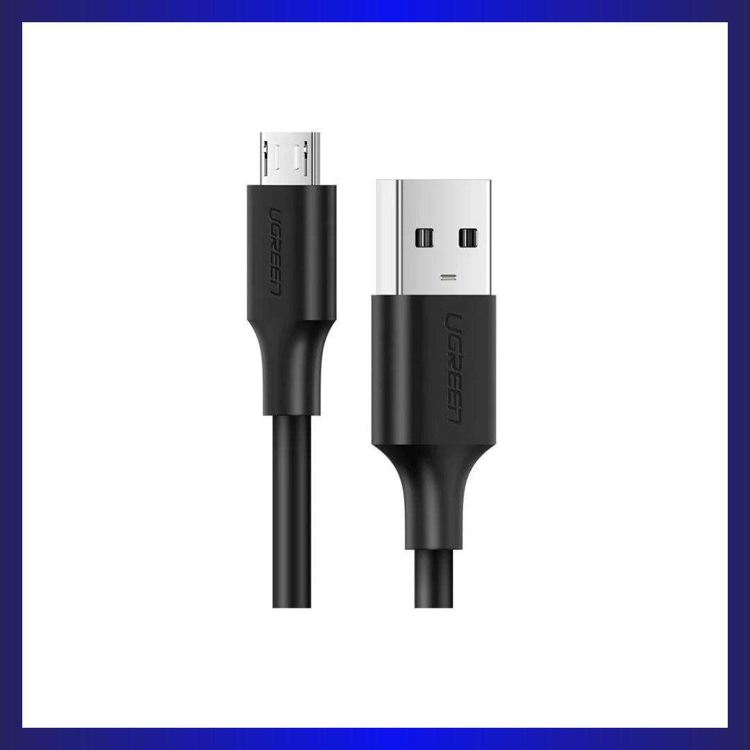 UGREEN 60137 USB 2.0 A to Micro USB Nickel Plating 1.5m Cable Black
