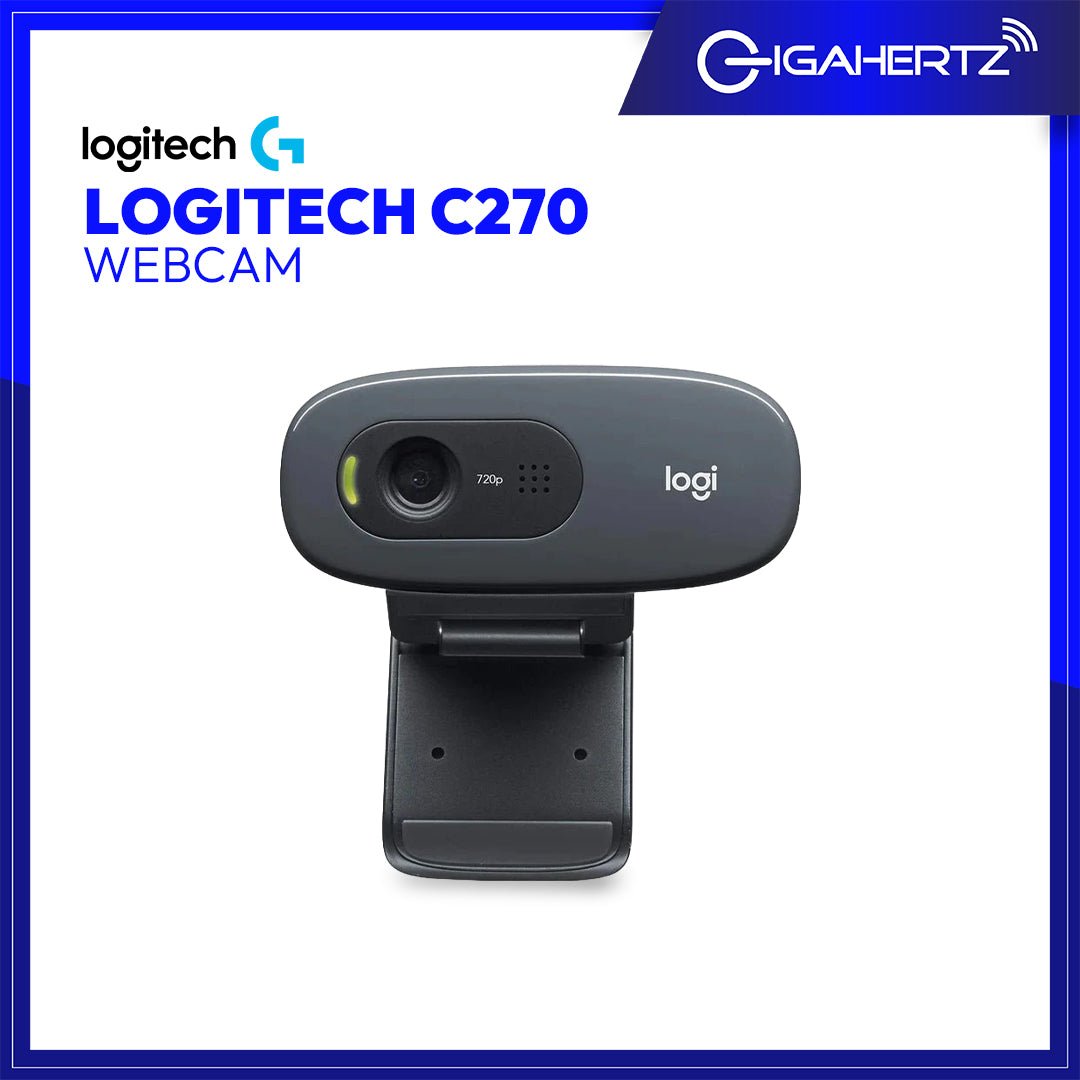 Logitech C270 720p HD Webcam Gigahertz - Main Image
