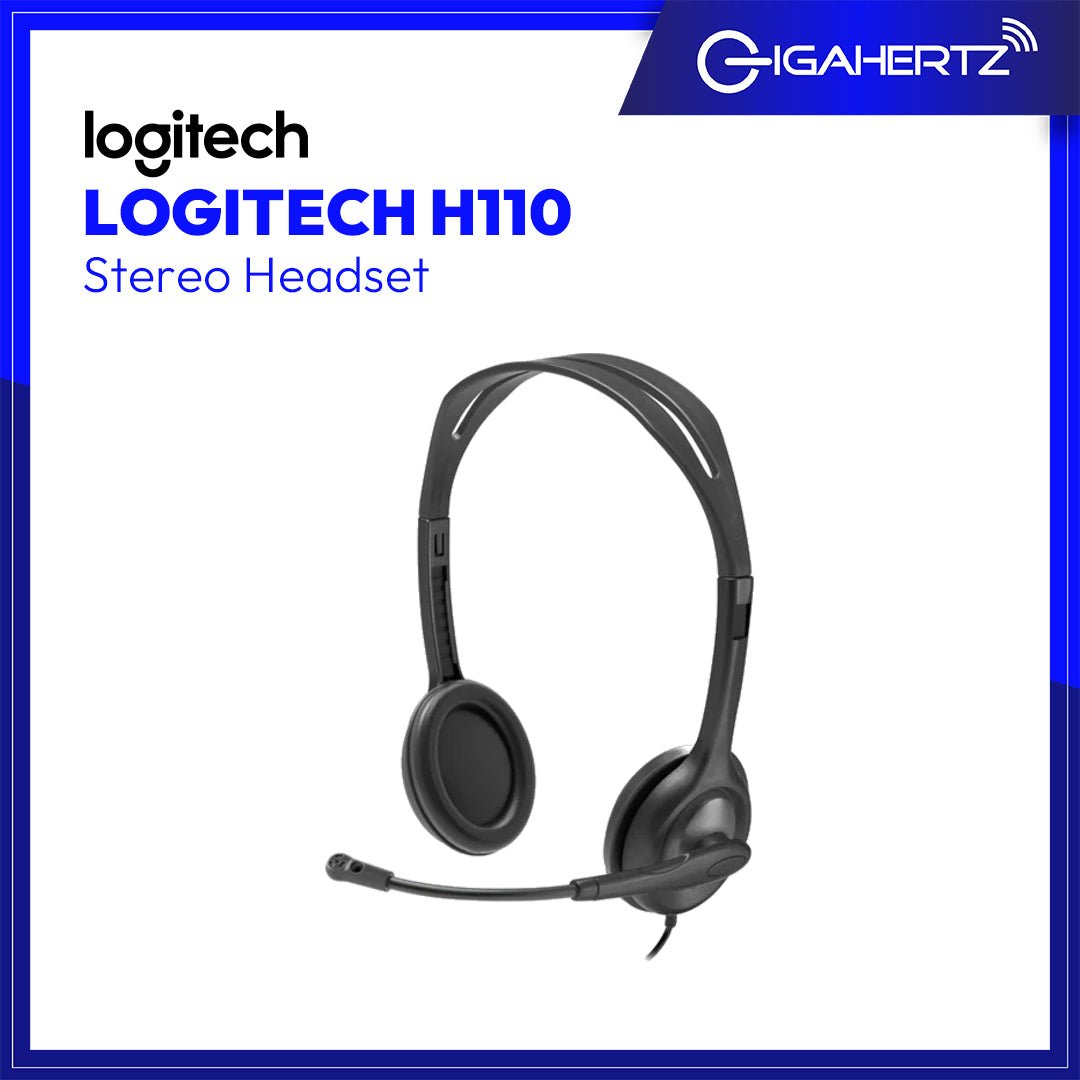 Logitech H110 Stereo Headset | Gigahertz