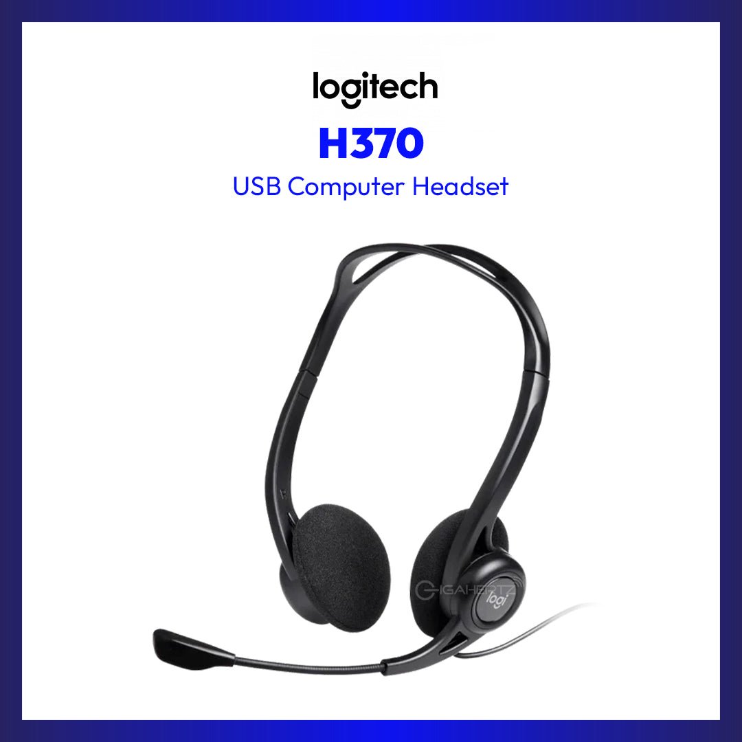 Logitech H370 USB Computer Headset | GigaHertz
