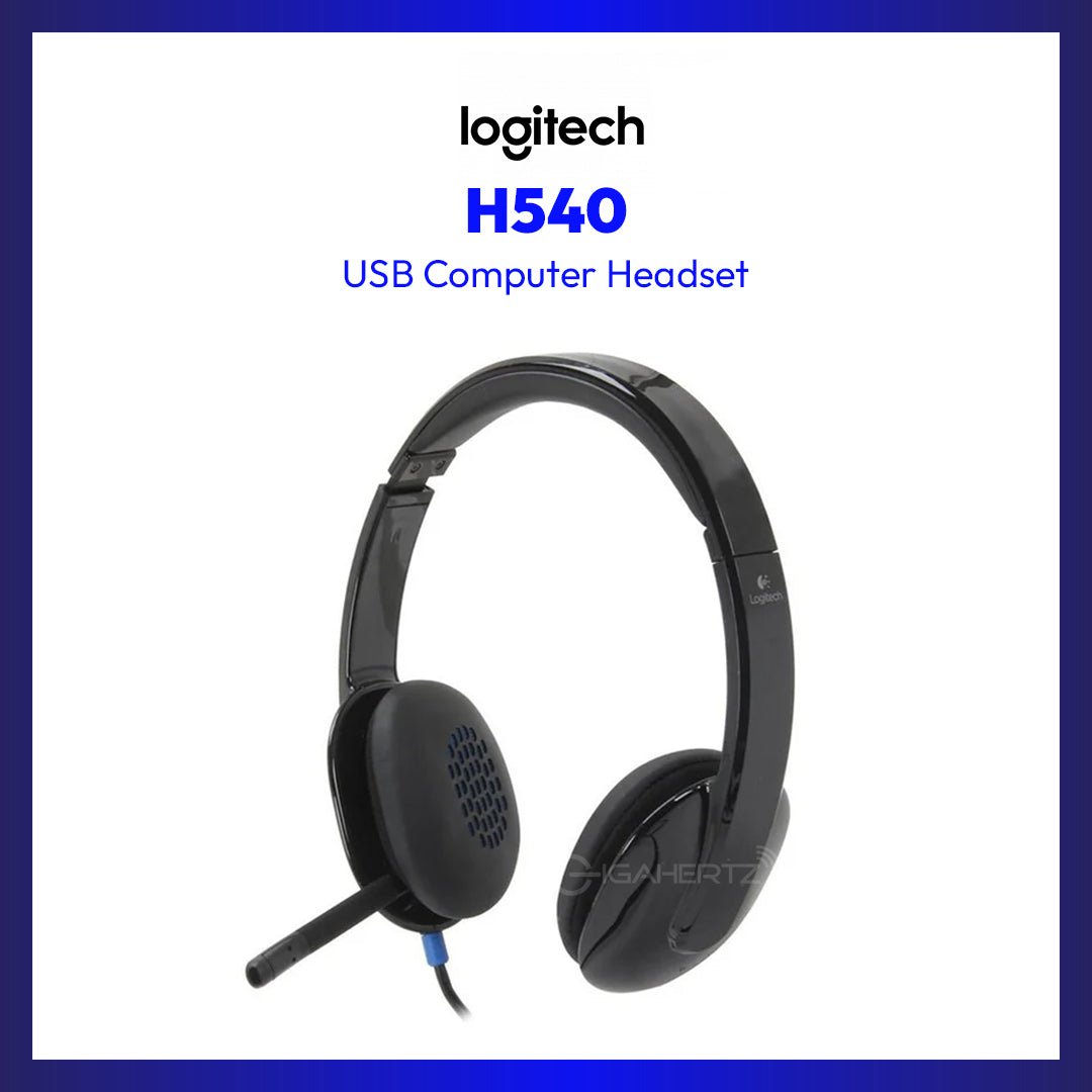 Logitech H540 USB Computer Headset | GigaHertz