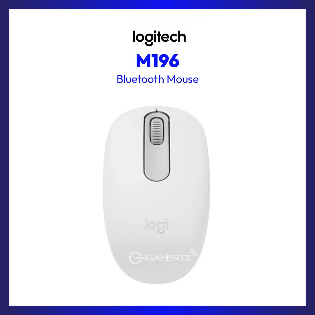 Logitech M196 Bluetooth Mouse (White) | GigaHertz