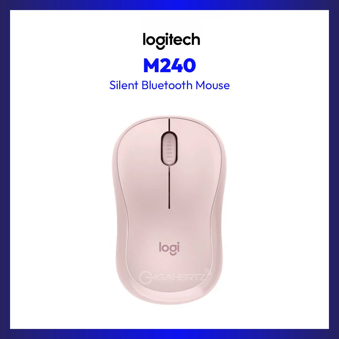 Logitech M240 Silent Bluetooth Mouse (Rose) | GigaHertz