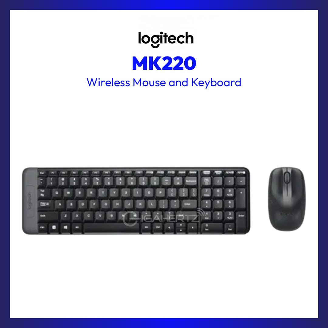 Logitech MK220 Wireless Keyboard and Mouse Combo | GigaHertz