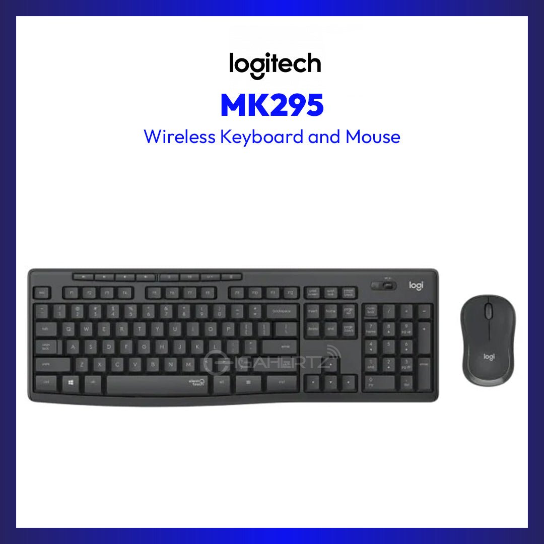 LOGITECH MK295 Silent Wireless Keyboard and Mouse Combo | GigaHertz