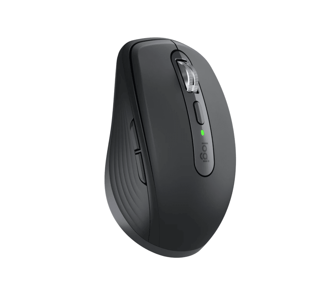 Logitech MX Anywhere 3S | 8000 DPI Darkfield Sensor | Bluetooth Low Energy | 70-Day Battery Life | Black | GigaHertz