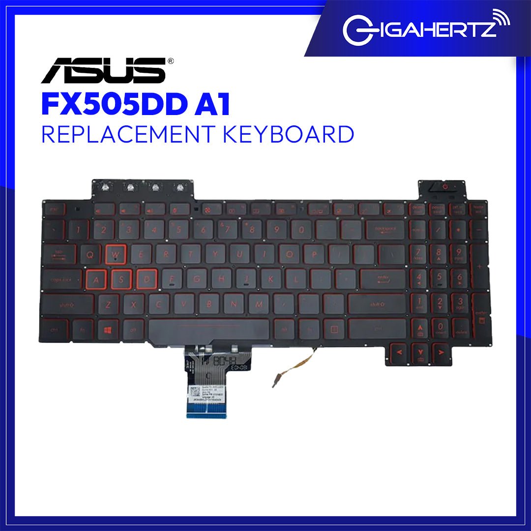Replacement Asus Keyboard FX505DD A1 | Gigahertz