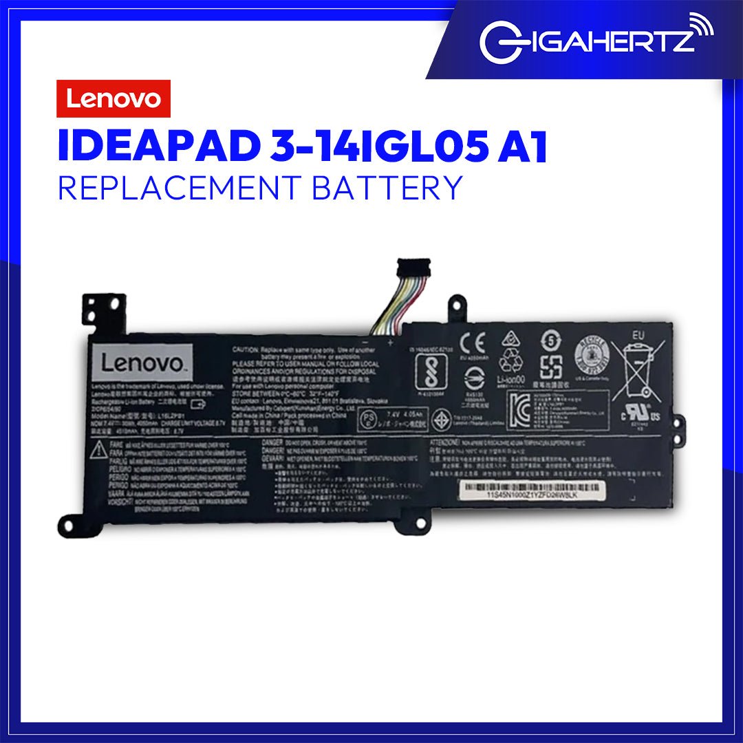Replacement Battery for Lenovo IdeaPad 3 - 14IGL05 A1 | Gigahertz