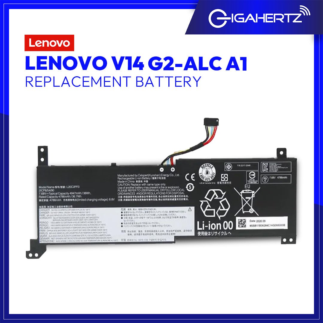 Replacement Battery for Lenovo V14 G2 - ALC A1 | Gigahertz
