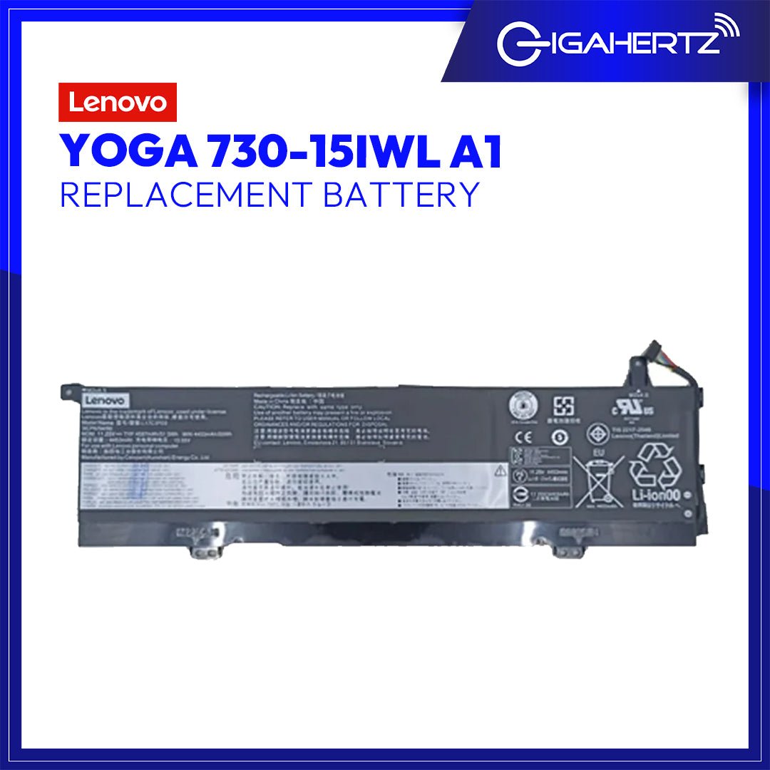 Replacement Battery for Lenovo Yoga 730 - 15IWL A1 | Gigahertz