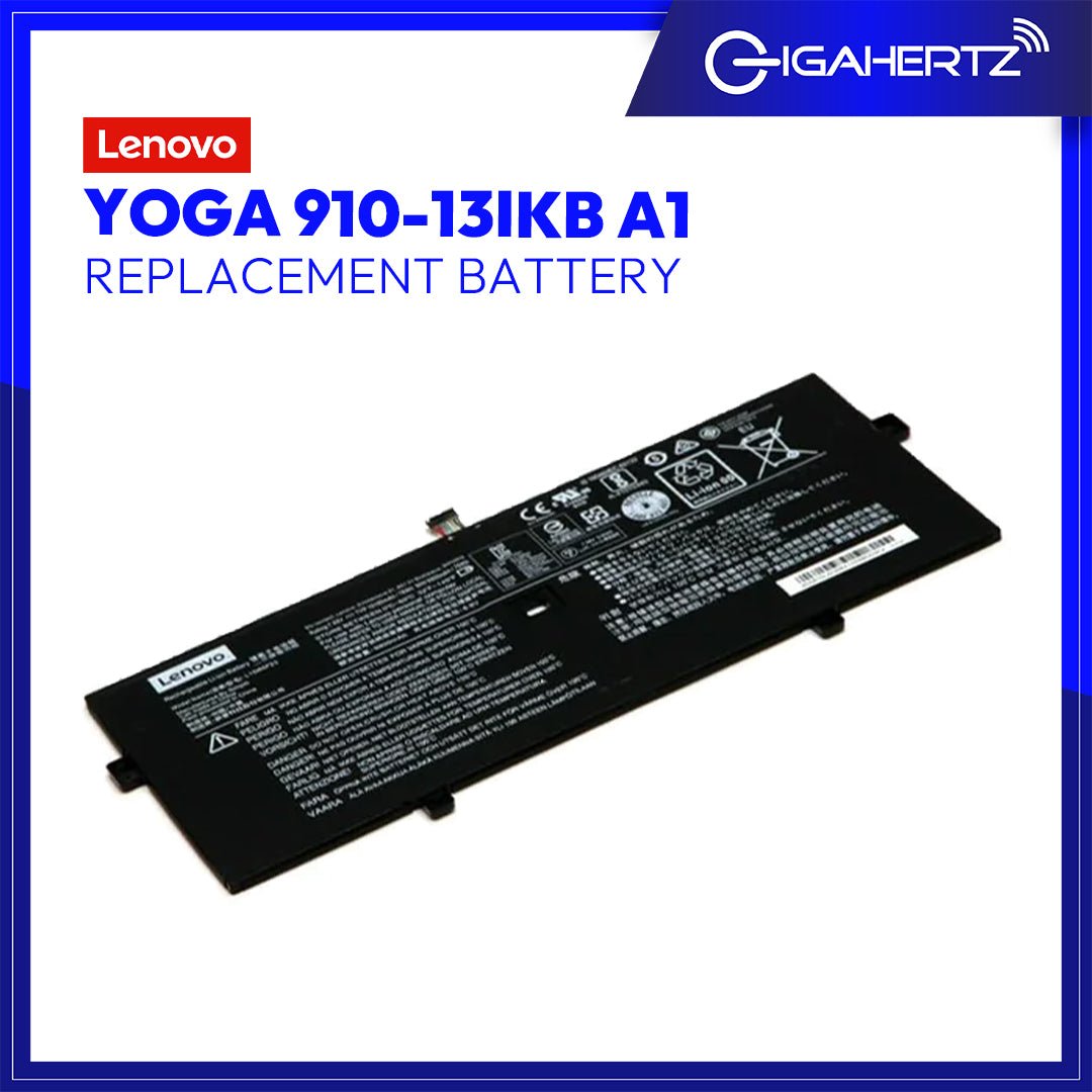 Replacement Battery for Lenovo Yoga 910 - 13IKB A1 | Gigahertz