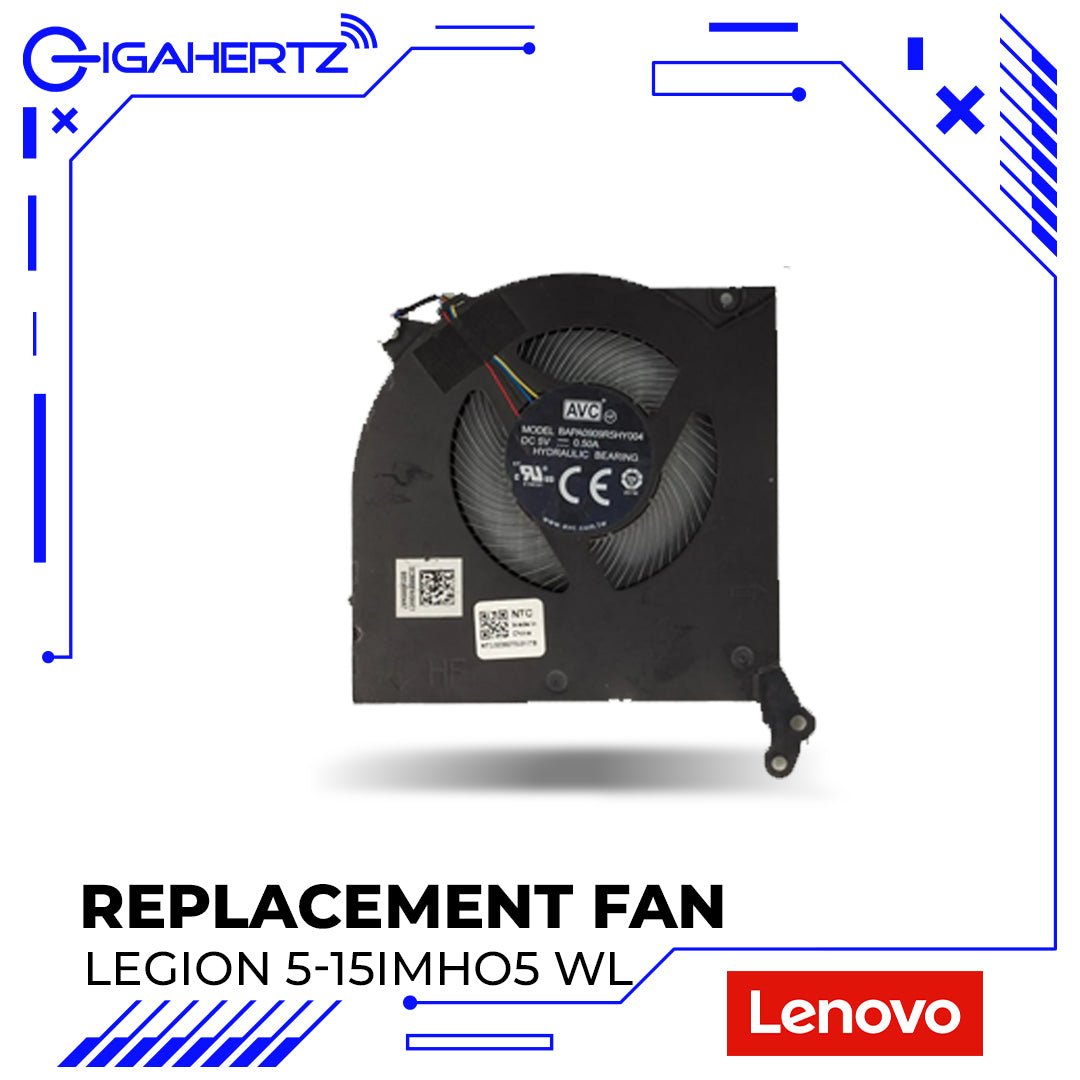 Replacement Fan for Lenovo Legion 5-15IMH05 WL Gigahertz