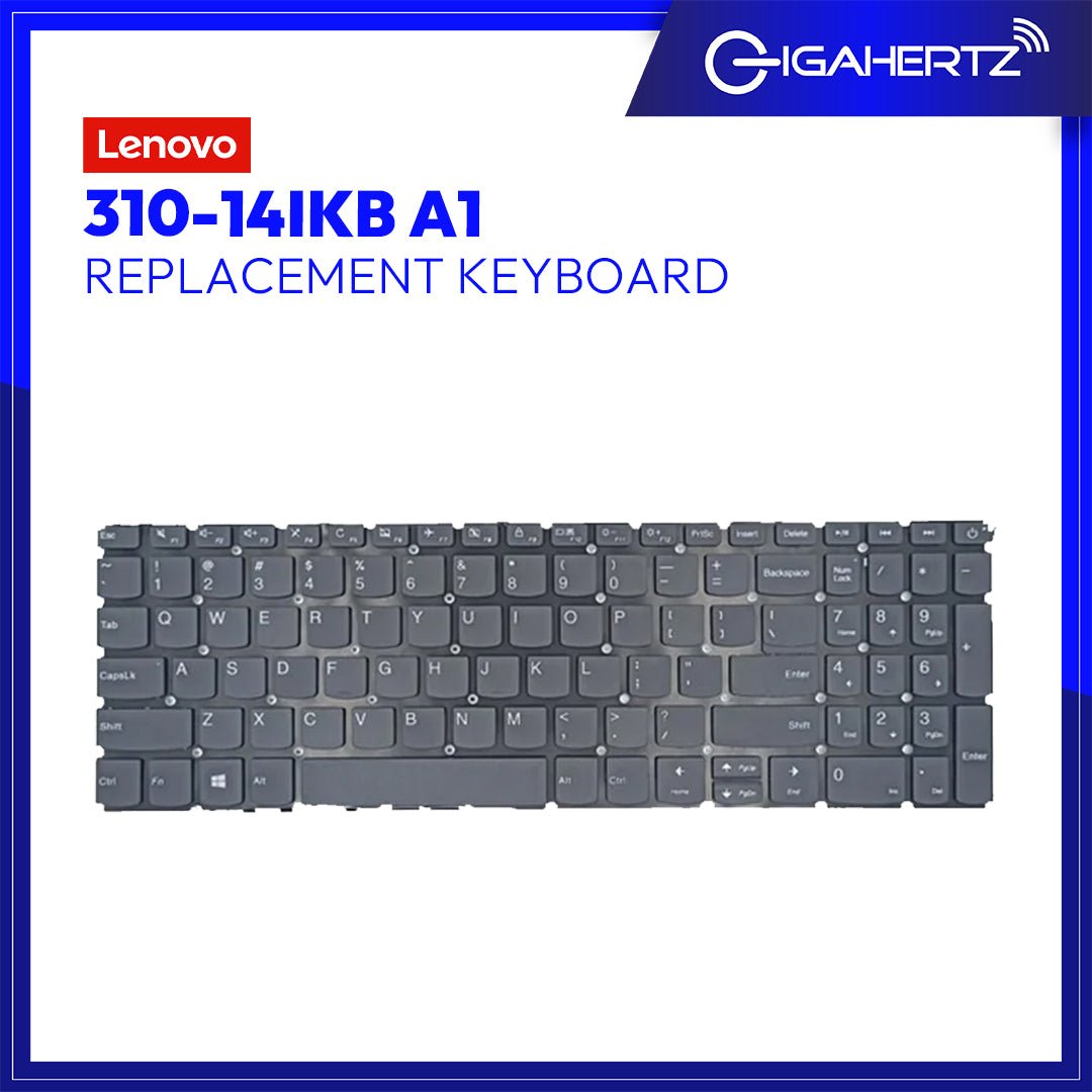 Replacement for Lenovo Keyboard 310 - 14IKB A1 | Gigahertz