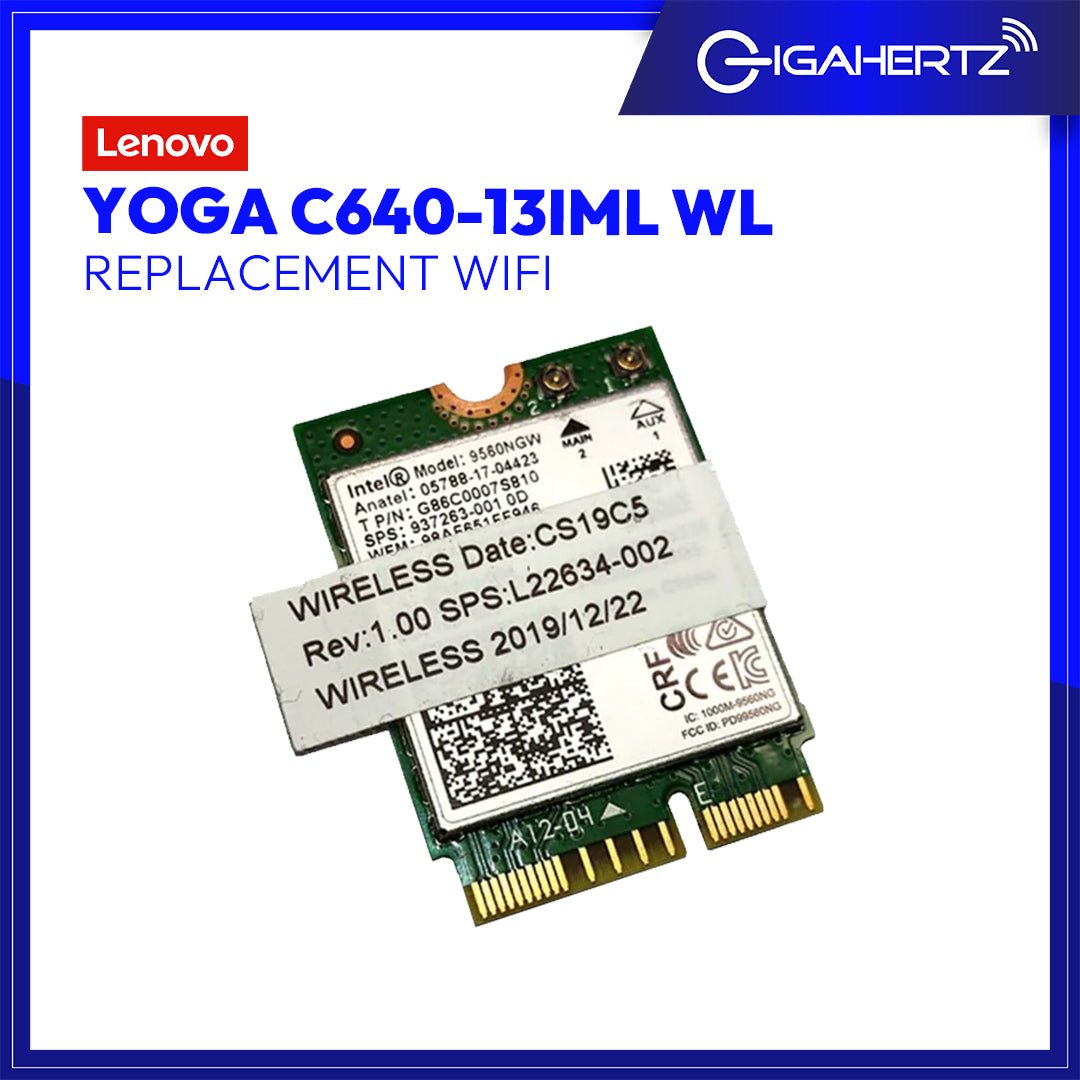 Replacement for LENOVO WIFI YOGA C640 - 13IML WL | Gigahertz
