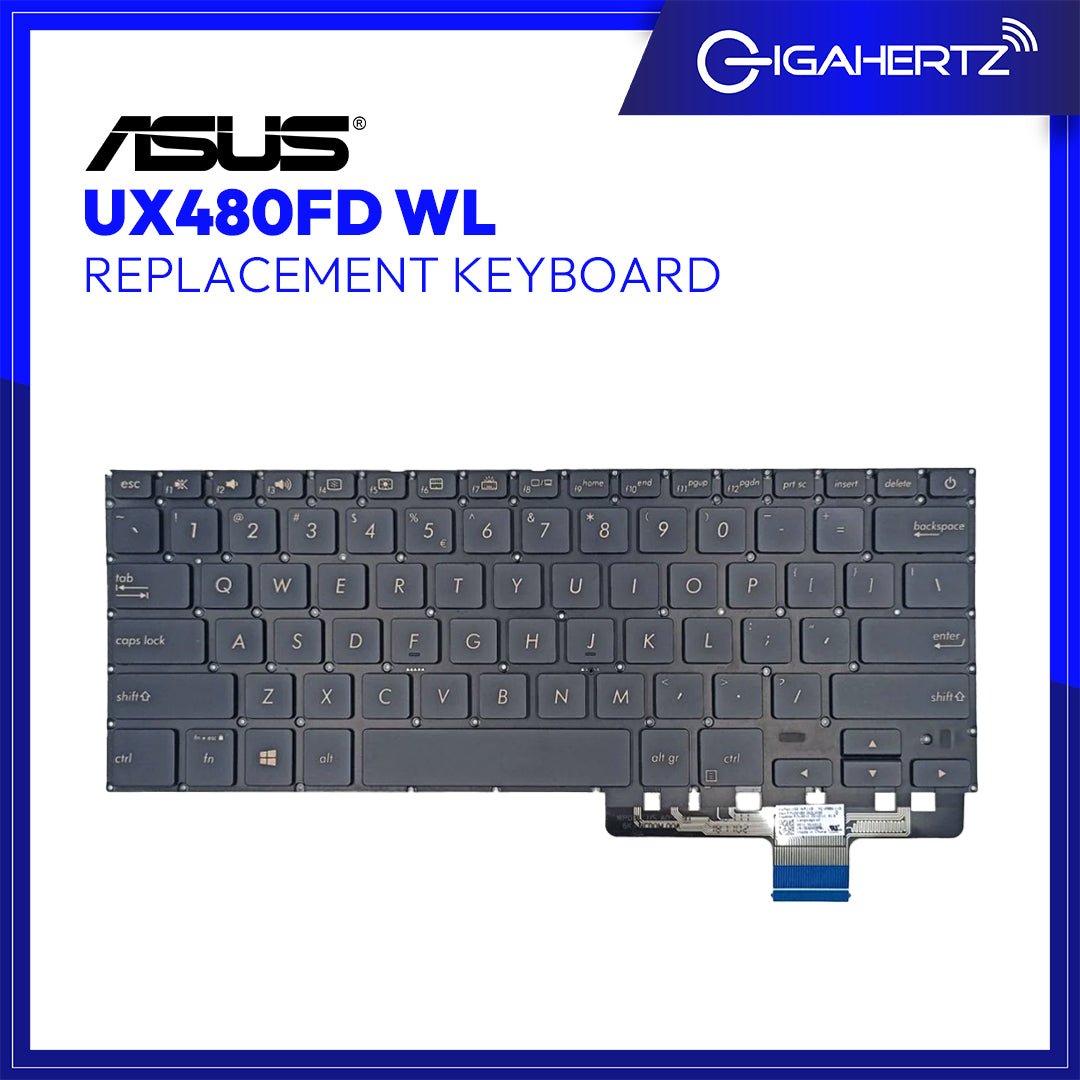 Replacement Keyboard for Asus UX480FD WL | Gigahertz