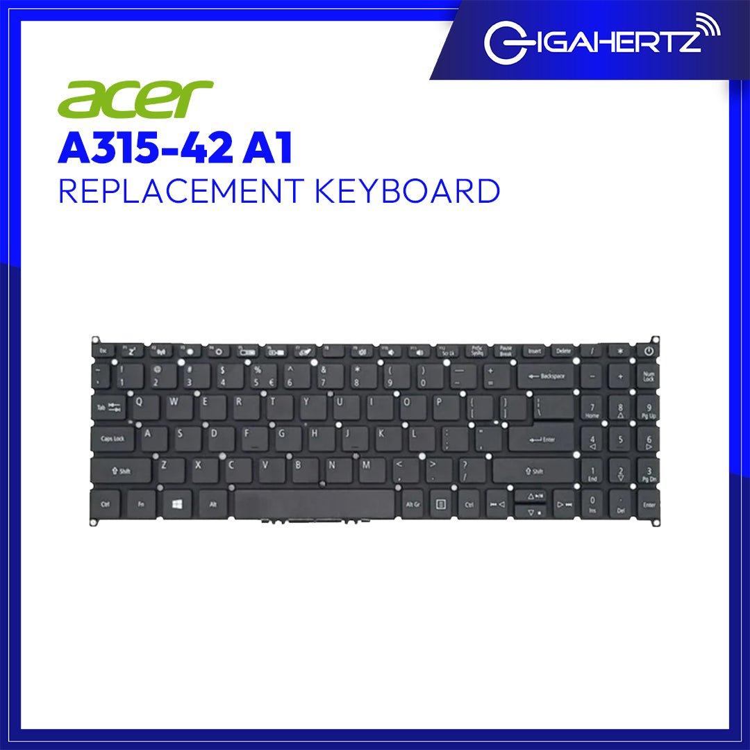 Replacement Keyboard Keys for Acer A315 - 42 A1 | Gigahertz