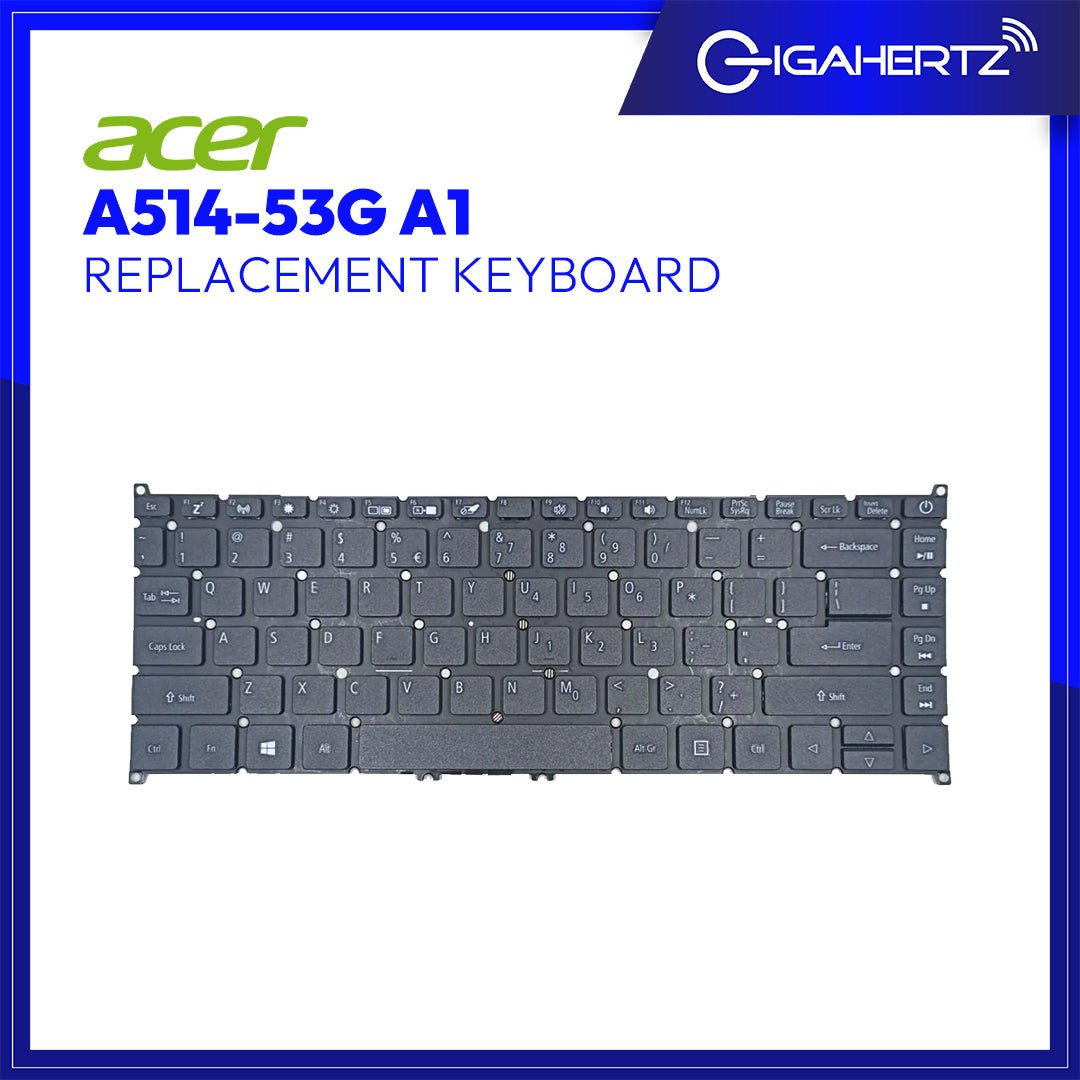 Replacement Keyboard Keys for Acer A514 - 53G A1 | Gigahertz