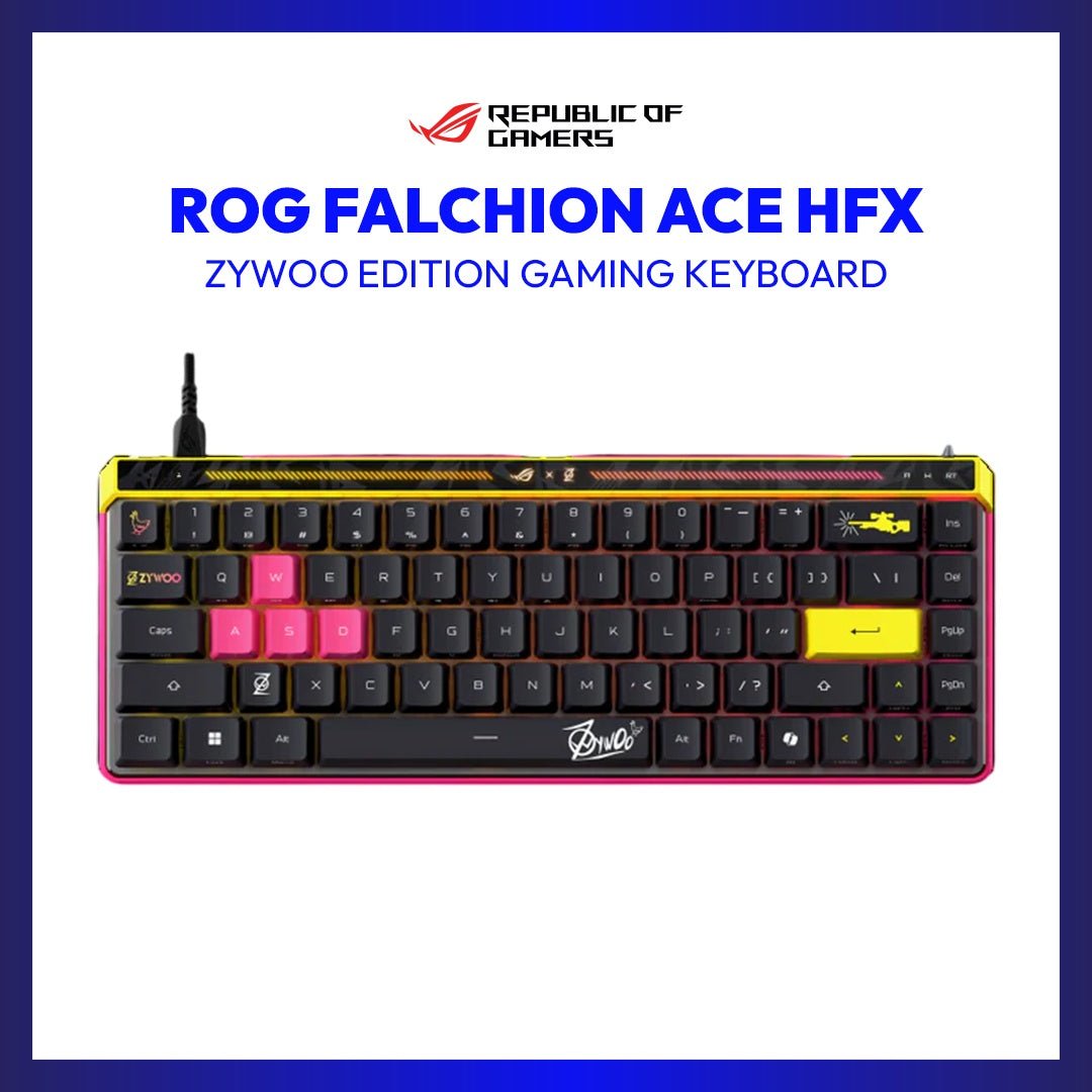 ROG Falchion Ace HFX ZywOo Edition Gaming Keyboard | GigaHertz