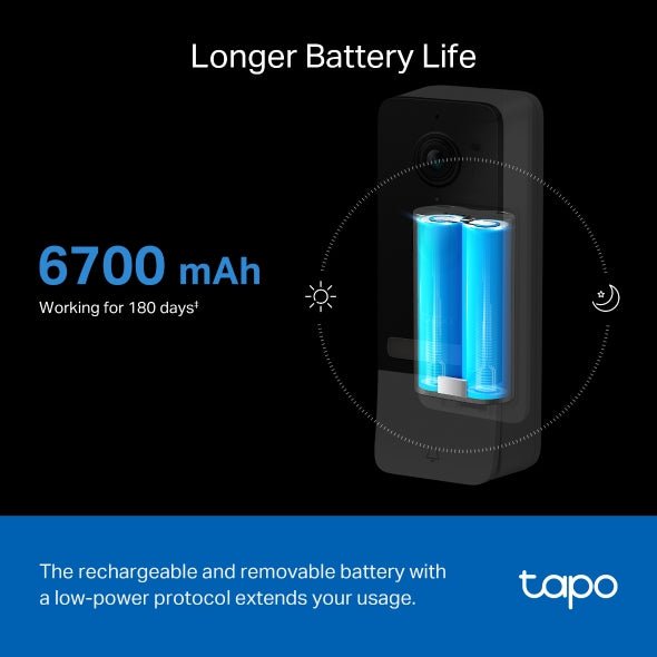 Tapo D230S1 Smart Battery Video Doorbell | GigaHertz