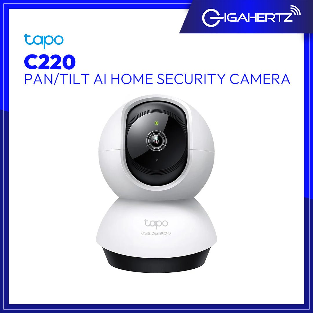 Tapo Pan/Tilt AI Home Security Camera C220 | GigaHertz