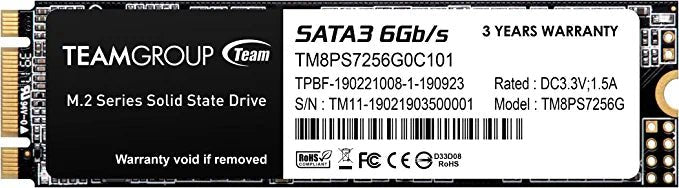 TeamGroup TM8PS7256G0C101 MS30 M.2 SATA 256GB | Gigahertz