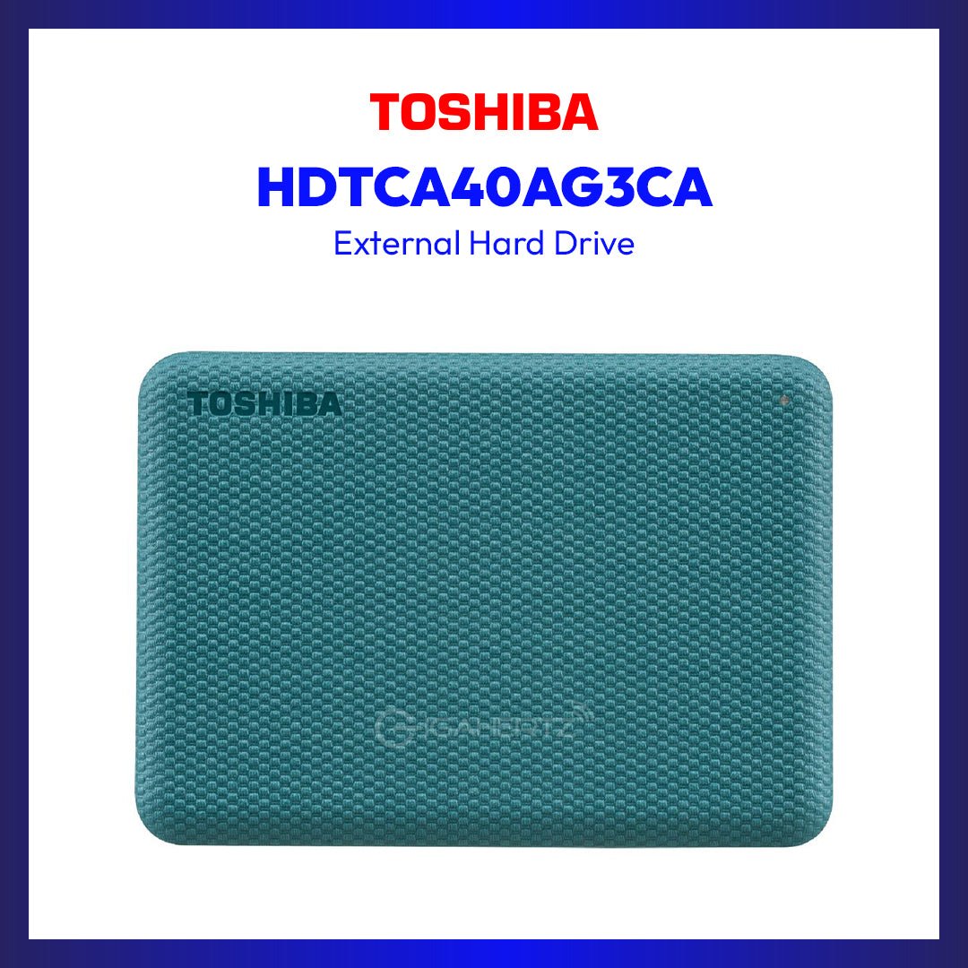 Toshiba HDD HDTCA40AG3CA 4TB USB 3.0 (Green) | GigaHertz