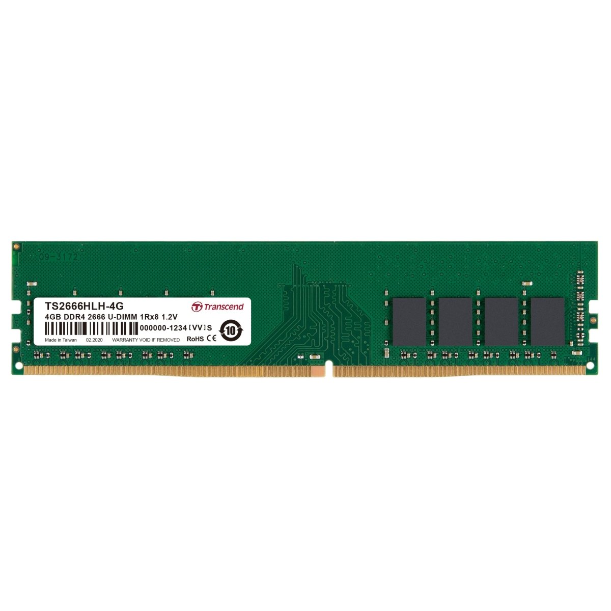 Transcend DDR4 PC2666 RAM | Gigahertz
