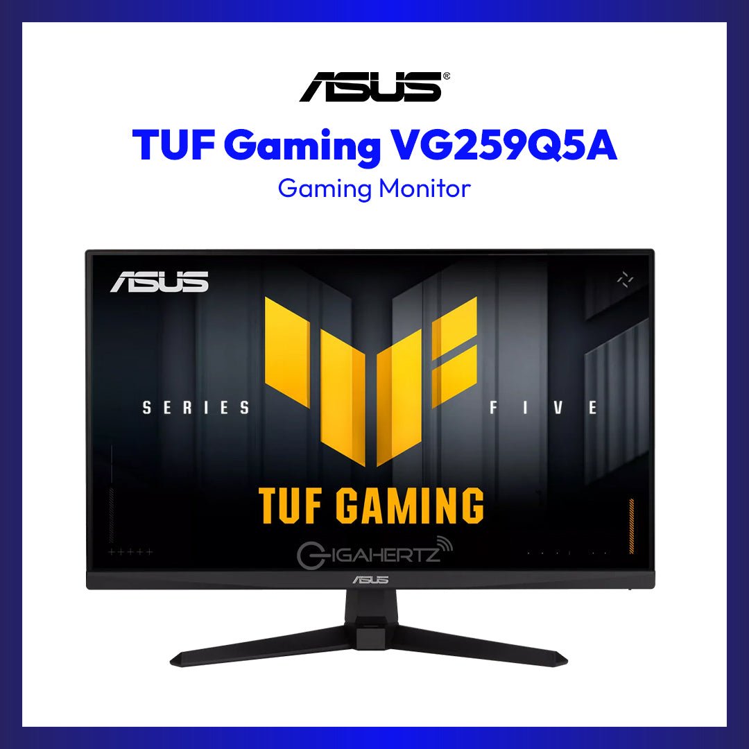 TUF Gaming Series 5 VG259Q5A Gaming Monitor 24.5-inch, Full HD(1920x1080), 200Hz, Fast IPS, ELMB, 0.3ms GTG (min.), Stereo speaker | GigaHertz