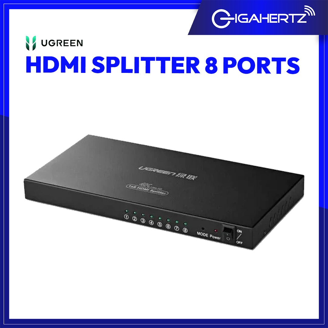 UGreen HDMI Splitter 8 Ports | GigaHertz