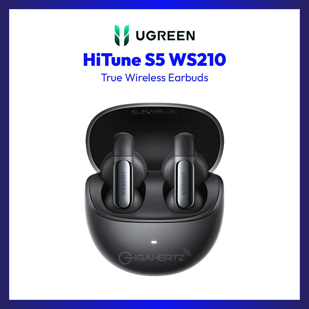 Ugreen Hitune S5 True Wireless Earbuds (Black) | GigaHertz