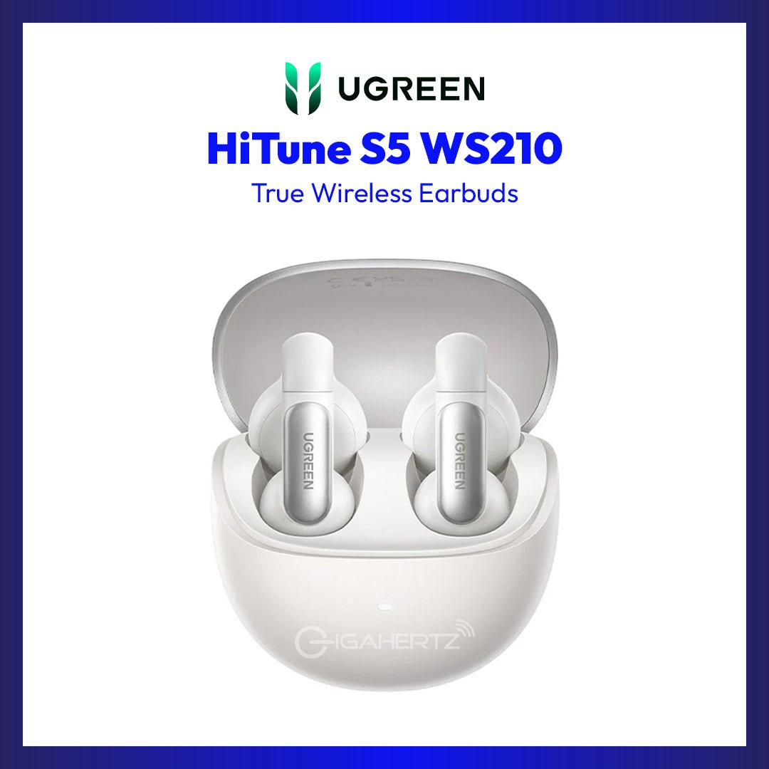 Ugreen Hitune S5 True Wireless Earbuds (White) | GigaHertz