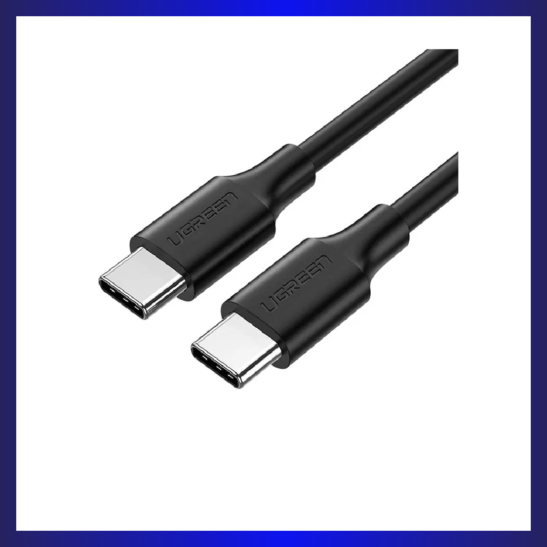 UGREEN USB C to USB C 2.0 2m Data Cable (Black) (US286/10306) | GigaHertz