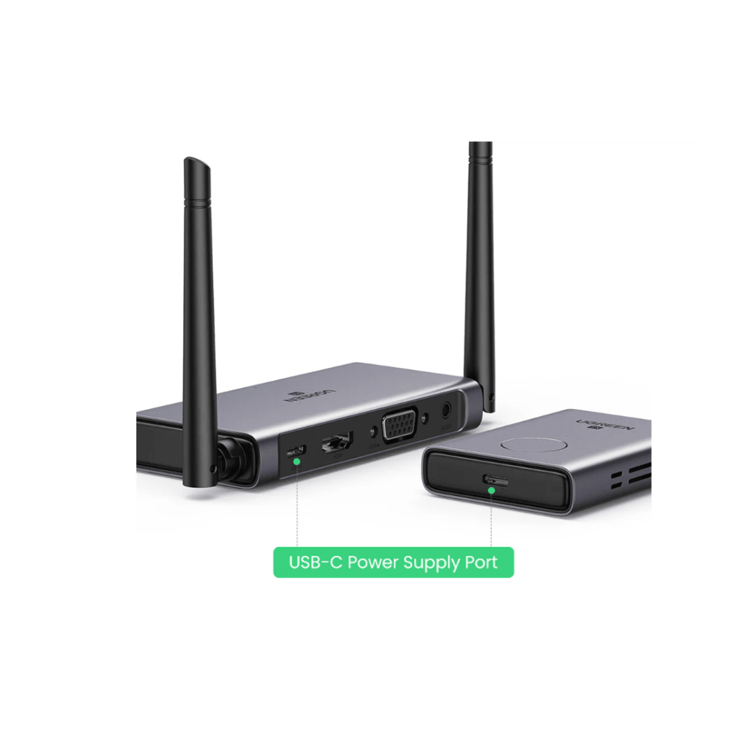 UGreen Wireless HDMI Extender Transmitter & Receiver 50M | GigaHertz